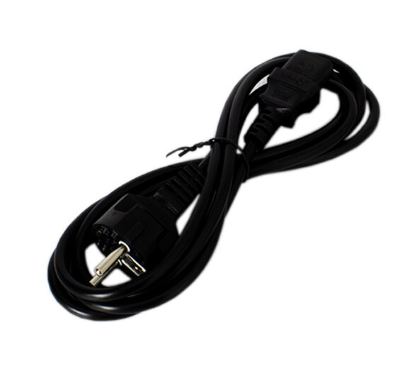 Stromkabel Eurostecker (CEE 7/7) zu IEC-Stecker, weiblich, 2 m