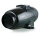Ventilution Silent Line, Metall-Rohrventilator, 340 m³/h, für 125 mm Rohr, schwarz