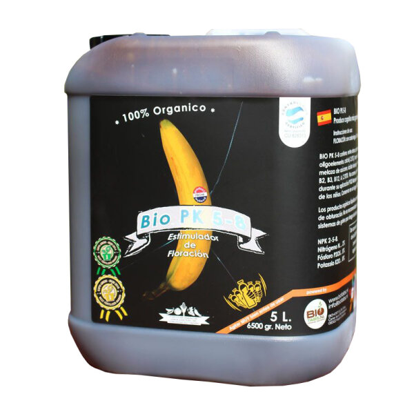 BioTabs Bio PK 5-8, Organischer Flüssigdünger, NPK 2-5-8, 5000 ml