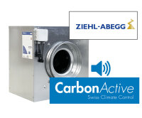 CarbonActive EC ZA Silent Box 11400m3/h, 1600Pa, ø...