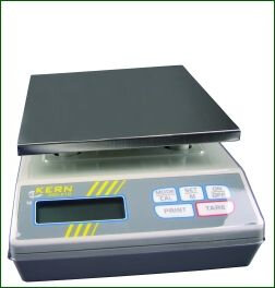 Kern Präzisionswaage, inkl. Netzadapter, Messbereich 4000 g, Ablesbarkeit 0,1 g