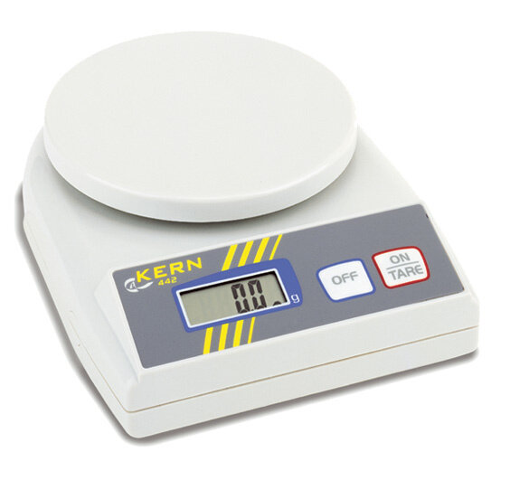 Kern Kompaktwaage, inkl. Netzadapter, Messbereich 400 g, Ablesbarkeit: 0,1 g