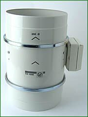 S&P Rohrventilator TD 1000/250, halbradial, 1000 m³/h, für 250 mm Rohr, ABS-Kun