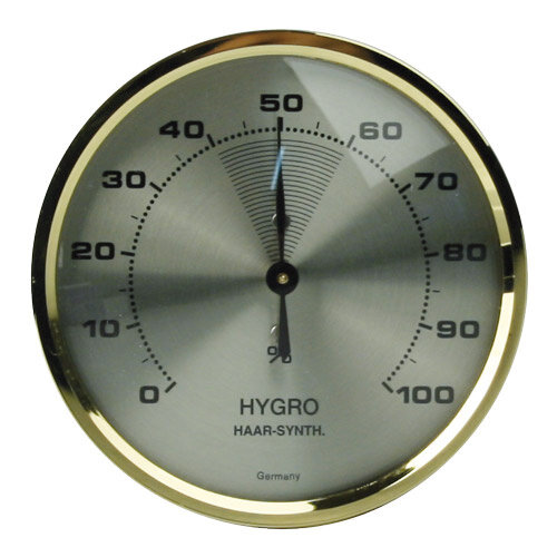 Haarhygrometer, klein, Messbereich 0-100 % relative Feuchte, Genauigkeit +/-1 %
