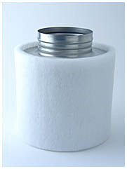 Aktivkohlefilter PROFESSIONAL LINE, 180 m³/h, inkl. Anschlussflansch ø 100 mm