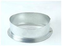 Anschluss, Metall, für ø 125 mm
