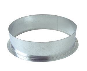 Anschluss, Metall, für ø 160 mm