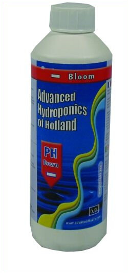 Advanced Hydroponics pH- Down Bloom, 500 ml
