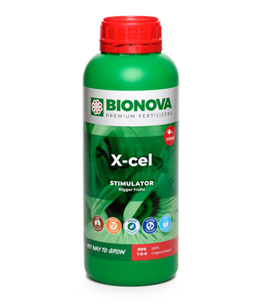 Bio Nova X-Cel, Wachstums- und Blütenstimulator, 1 L