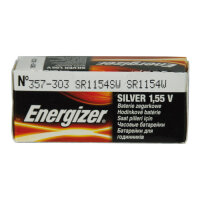Batterie, Knopfzelle, SR44, 1,55 V, 115 mAh, 10er-Pack
