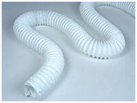 Kunststoff-Flexrohr, 127 mm, 15 m, weiß