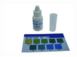 pH-Test-Kit fein, 9 Farbstufen von pH 6,0-7,6, reicht für 150 Tests