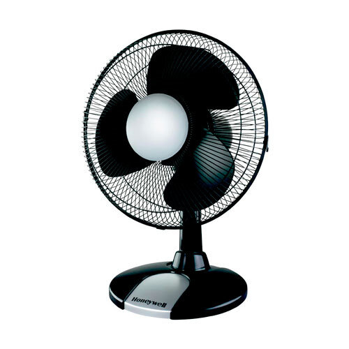 Tischventilator Honeywell, 950 m³/h, 40W, ø 30 cm, 3 Stufen, hellgrau