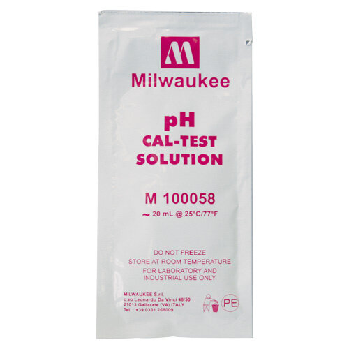 Milwaukee pH-Eichlösung, für Milwaukee Smart SMS115 (102150) pH-Monitor, 20 ml