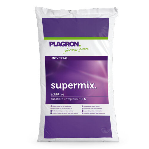 Plagron Bio Supermix, ausgewogener Mix verschiedener Plagron Dünger, 25 L
