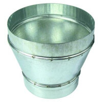 Ventilution Reduzierstück, Metall, ø 160 mm...