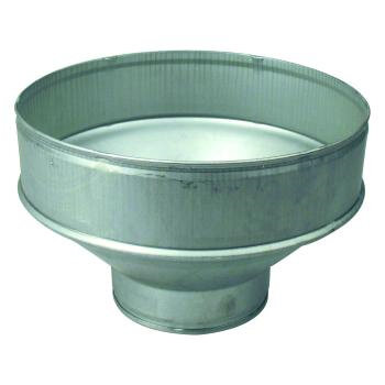 Ventilution Reduzierstück, Metall, ø 250 mm auf 125 mm