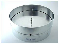 Rückschlagklappe, Metall, für ø 315 mm