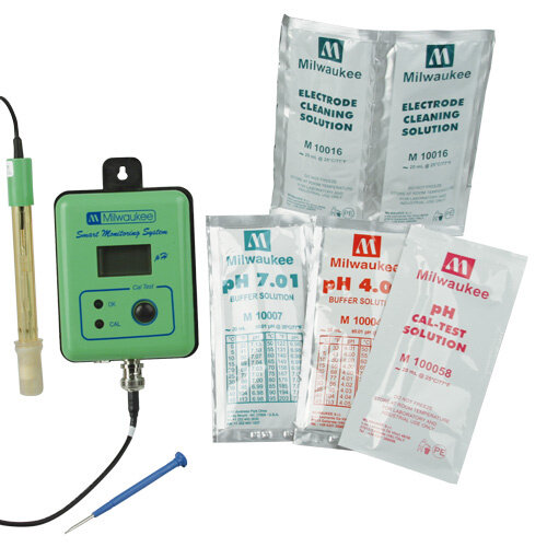 Milwaukee Smart SMS115, pH-Monitor, Messbereich 0,0-14,0 pH, Auflösung 0,1 pH,