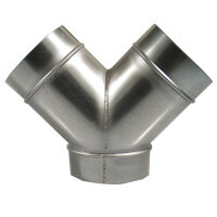 Y-Stück, Metall, für ø 150 mm