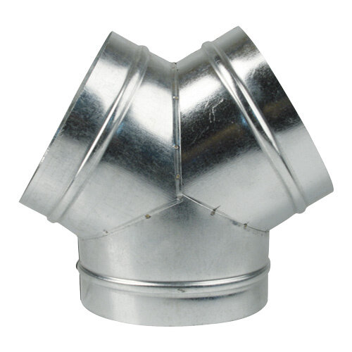 Ventilution Y-Stück, Metall, für ø 160 mm