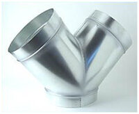 Y-Stück, Metall, für ø 315 mm