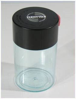 Tightvac Clear, luftdichte Aufbewahrungsdose, klar, 0,57L, ø 8,5cm, H =14,3cm