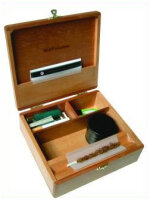 The Original Roll Tray, Rotbuche, mit Klappdeckel, 18,5 x...