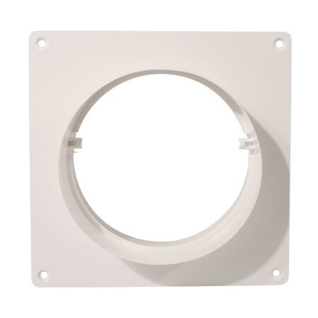 Ventilution Wanddurchführung ohne Rückschlagklappe, Kunststoff, für ø 100 mm, L= 150 mm