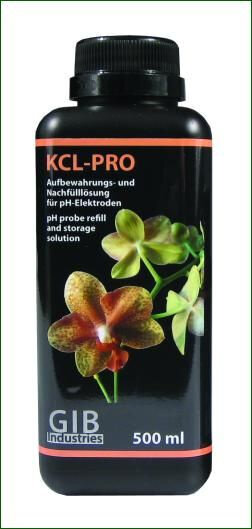 GIB Industries KCL-PRO Aufbewahrungslösung für pH-Elektroden, 500 ml