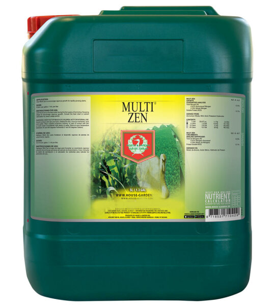 House & Garden Multi-Zen Enzyme, Wachstumsstimulator, 5 L
