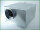 Iso-Box 160, 375 m²/h, 97,5 W, für 160 mm Rohr, 384 x 383 x 232 mm