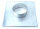Ventilution Wandflansch, Metall, für ø 125 mm
