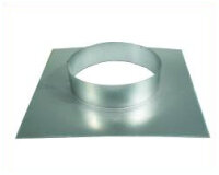Ventilution Wandflansch, Metall, für ø 200 mm