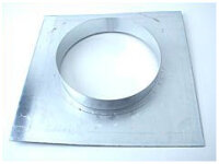 Ventilution Wandflansch, Metall, für ø 250 mm