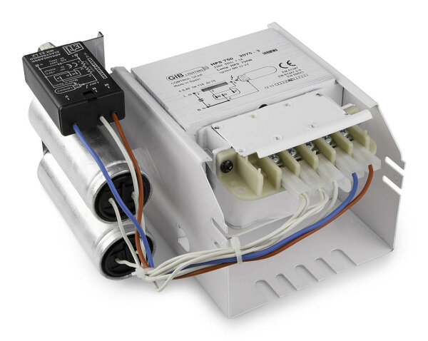GIB Lighting PRO-X, magnetisches Vorschaltgerät, 750 W, für HPS- und MH-Leuchtmittel