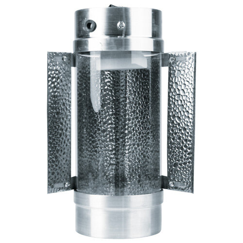 Ventilution Cool-Tube, 125 mm Anschluss, L = 300 mm, mit Außenreflektor