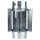 Ventilution Cool-Tube, 125 mm Anschluss, L = 300 mm, mit Außenreflektor