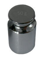 Eichgewicht, 50 g, Stahl