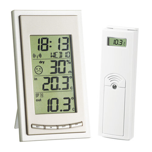 Funkthermometer, inkl. 2-Kanal-Sender