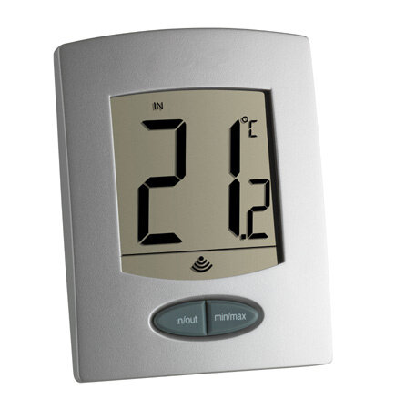Funkthermometer, inkl. 1 Sender, Reichweite 80 m