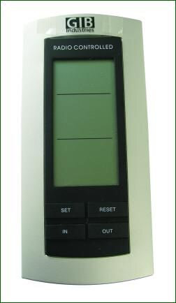 Funkthermometer, inkl. 1 Sender, Reichweite 25 m