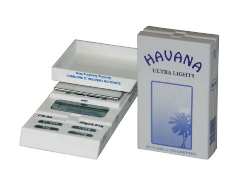 American Weigh Digitalwaage Havana Ultra Lights CG-50, Messbereich 50 g