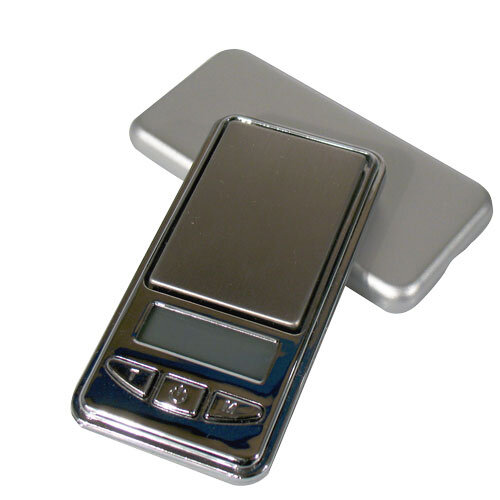 interscale Taschenwaage miniscale dm-50 silber Messbereich 50 g, Ablesbarkeit 0,01g