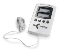 Ventilution Digitales Hygrometer-Thermometer, Speicherfunktion, 2 Messpunkte (für Temperatur)