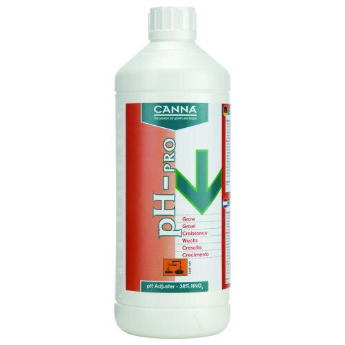 CANNA pH- 38% Pro Wuchs, zum Senken des pH-Wertes in der Wachstumsphase, 1 L