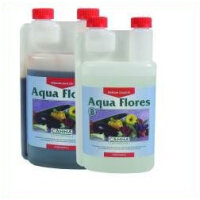 CANNA Aqua Flores A und B, Blütedünger, je 1 L