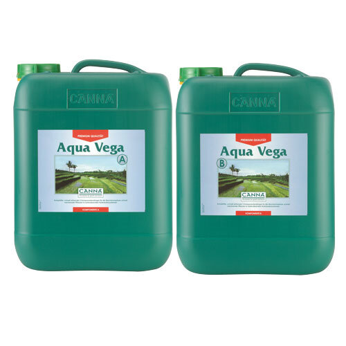 CANNA Aqua Vega A und B, Wachstumsdünger, je 10 L