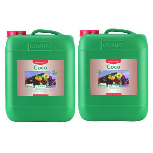 CANNA Coco A und B, für Wachstums- und Blütephase, je 10 L