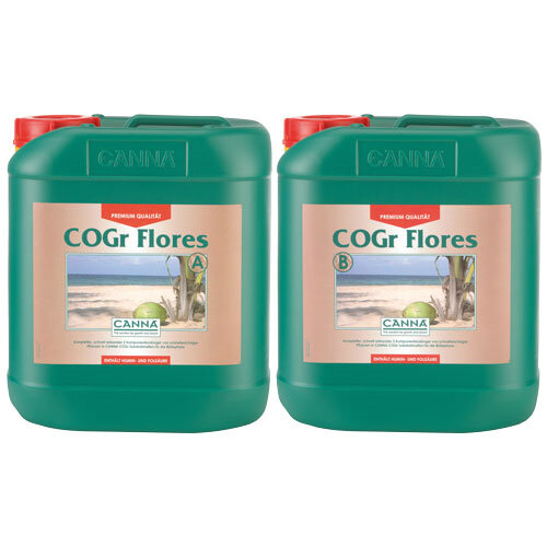 CANNA Cogr Flores A und B,  Blütedünger, je 5 L